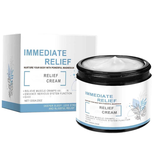 DEJIN Magnesium Cream – Joint, Muscle & Nerve Comfort | Magnesium Gel, Balm, Butter | Foot, Leg & Body Cream | Nerve, Neuropathy, Sciatica Support | Relaxing Knee Joint Cream | Lightweight, Non-Greasy