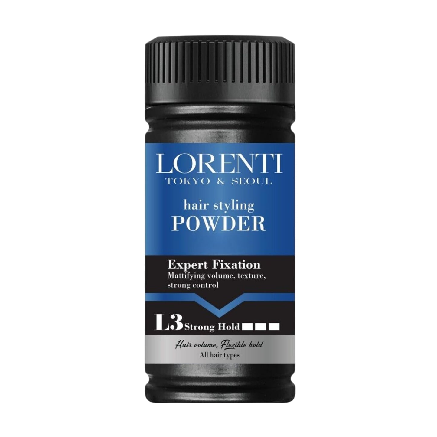 Lorenti Hair Styling Powder Wax L3 | Intense Volume | Mattifying Volumizing Texturizing | Strong Hold 20gr