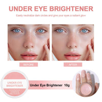 Xinyig Under Eye Brightener,Eye Concealer Instant-Anti Aging Eraser,Instant Anti Age Eraser Eye Concealer,Colour Correcting Eye Brighte/ner,Correcting Eye Brightener & Primer Dark Circles,Korean Makeup