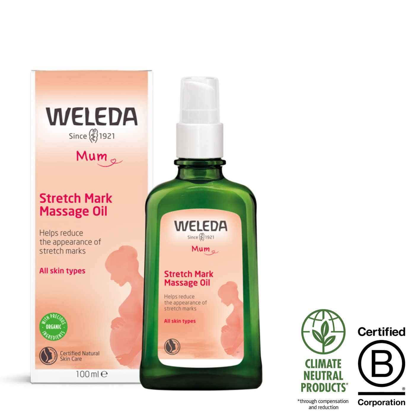 Weleda WELEDA Stretch Mark Massage Oil 100ml