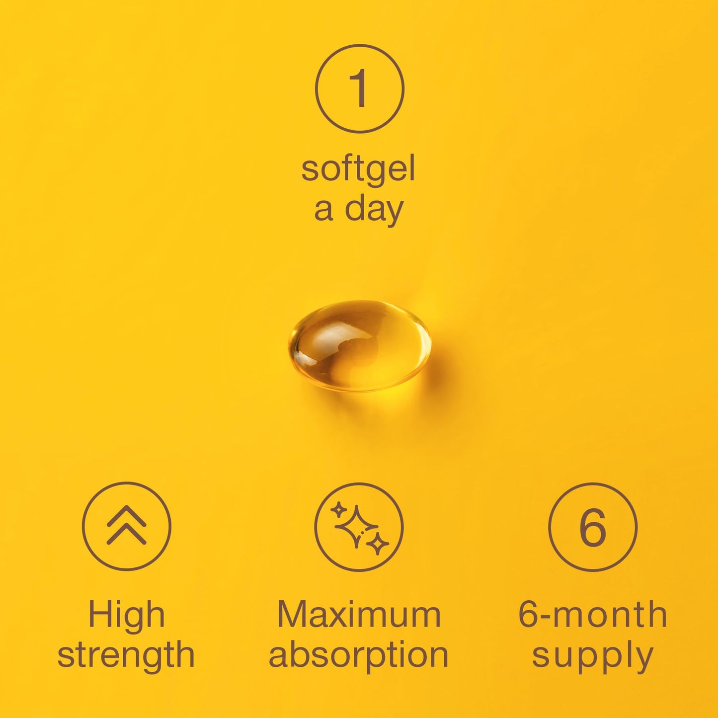 SuperSelf Vitamin D3 4000 IU - Vitamin D Tablets High Strength - 180 Softgel Capsules - VIT D Supplement for Strong Bones, Muscles, Teeth, Immune System - High Absorption Cholecalciferol D3 Vitamins 4000IU