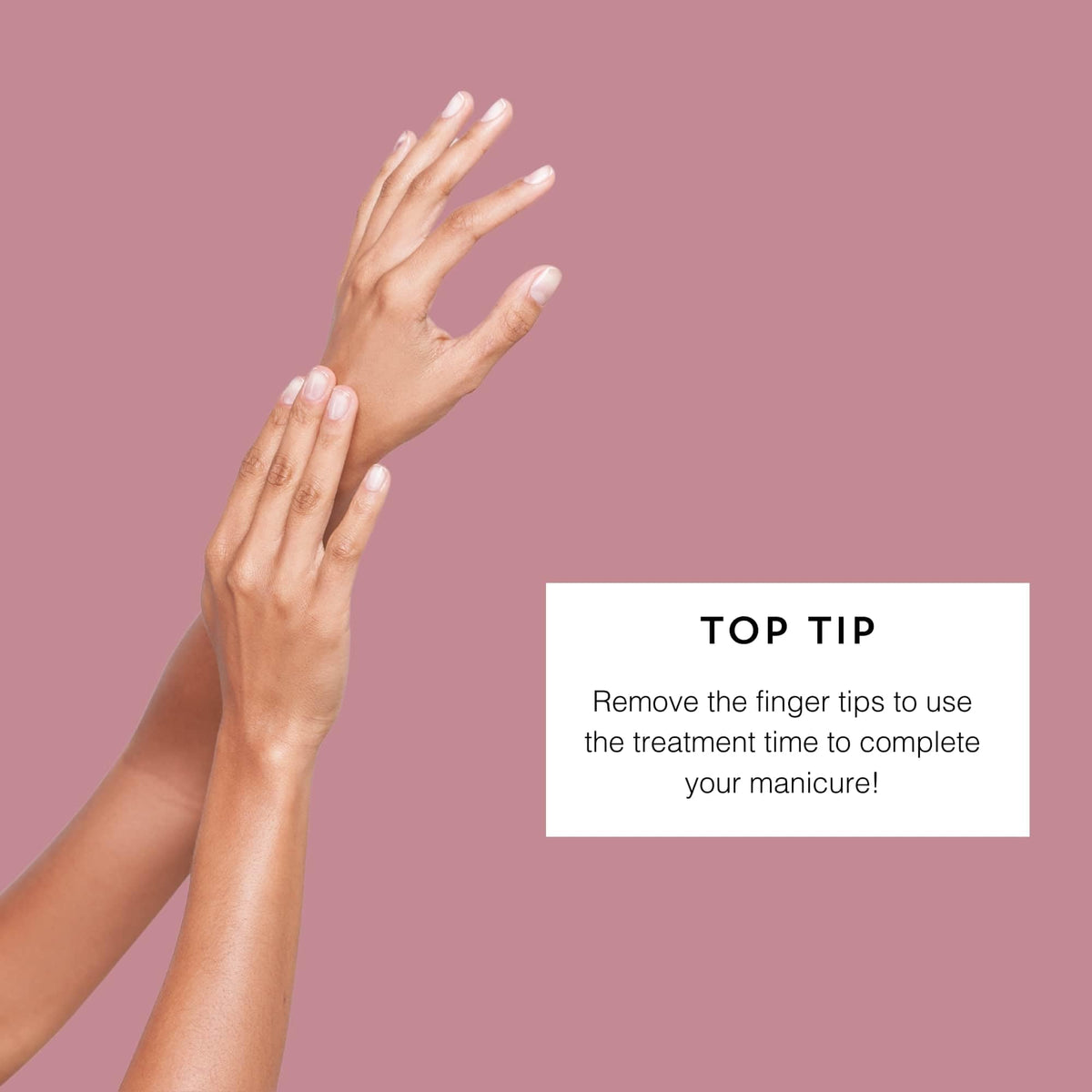 BeautyPro BEAUTYPRO HAND THERAPY Hand Mask Moisturising Gloves Anti-Ageing Treatment Dry Cracked Hand Removeable Tips Safe with Natural Gel & Extensions Nails Skincare Award Winning Brand