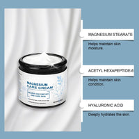 Magnesium Cream, Skin Treatment Cream, Gentle Repair Care, Effective joint Relief Pa-in for Whole Body, Highly Concentrated Magnesium for All Skin Types