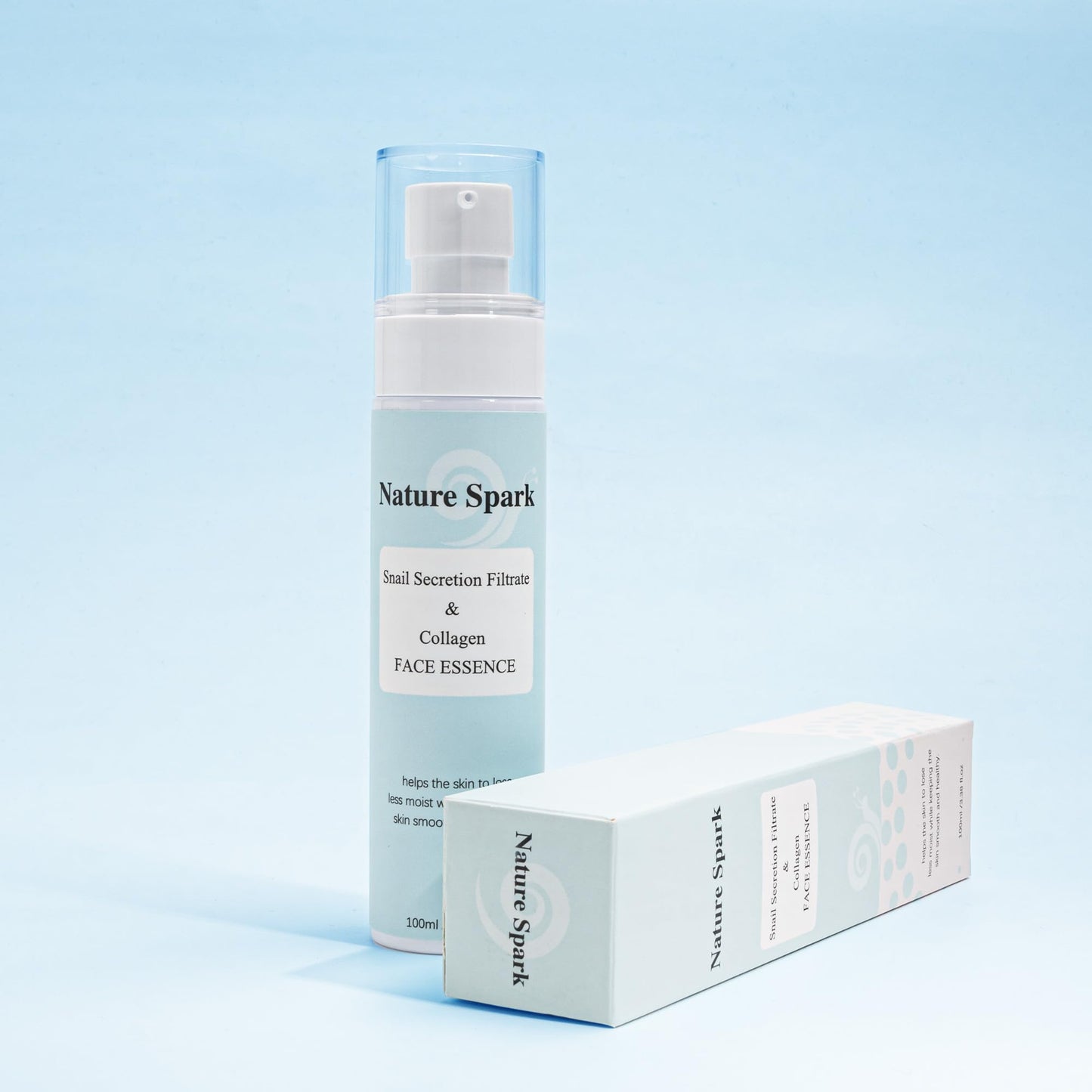 Nature Spark Snail Secretion Filtrate & Collagen Skin Repair Hydrating Face Serum 100ml