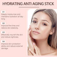 Mori Kamei 2pcs C-ollagen S-tick for Face,Wrinkle Multi Balm Stick, Collagen Balm Stick,Pure Collagen Wand,Moisturizing stick containing collagen, Suitable for Wrinkles Around Lips and Eyes