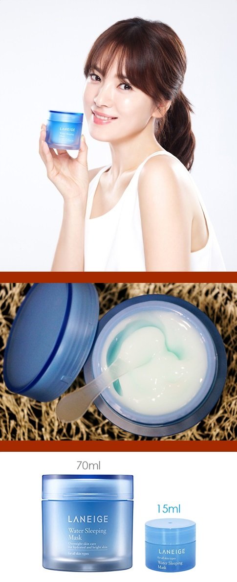 LANEIGE Laneige Water Sleeping Mask & Lip Sleeping Mask (15ml + 3g)