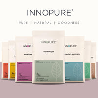 INNOPURE Super Sage Leaf 4000mg - No fillers or Binders. for Menopause Symptoms - High Strength - Hot Flushes & Night Sweats - 60 Capsules, 2 Month Supply - Vegan - UK Made