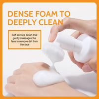 Beauthink Vitamin C Foaming Face Cleanser – Brightens Skin Tone, Gently Exfoliates for a Radiant Glow, For All Skin,Deep Cleansing, Hydrating