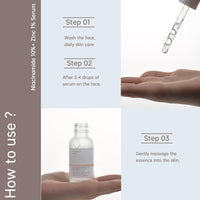 MIZEEYE Niacinamide Serum for Face, 2PCS Moisture Niacinamide Face Serum for Women, Niacinamide 10% + Zinc 1% Serum For Acne, Refreshing.