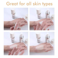 Flawless Colour Changing Foundation Makeup Base Warm Skin Tone Nude Face Moisturizing Liquid Cover Concealer Universal Shade for ALL Skin Makeup(2PCS)
