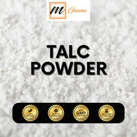 mGanna 100% Natural Talc Powder for Facial Make-up and Cosmetic formulations 0.5 LBS / 227 GMS