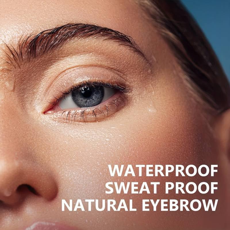 QinZiEn Eyebrow Pencil with Eyebrow Gel,2-In-1 Eyeb/row Pen and Brow Brush,Black Eyeb/row Pencil,Waterproof Eyebro/w Pen/cil,Eyebr/ow Filler,Long Lasting Brow P/en,Eyebr/ow Pe/n for Beginners(Black)