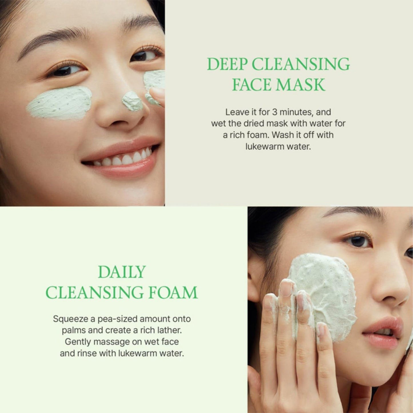 Green Tomato Clay Mask Pore Purifying with 49% Green Tomato Extract Sebum & Clogged Pore Care Exfoliation Fragrance-Free 120g