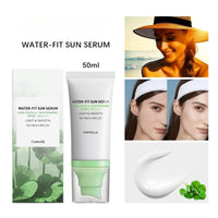 Xunzhi Centella Sunscreen SPF 50+PA++++,Centella Sunscreen,Soothing Sun Cream SPF 50+,SPF50 C/entella Face S/unscreen,Water Resistant Sun Serum,Korean Sunscreens,SP 50 Face Moisturiser,Hydrating Sun Lotion