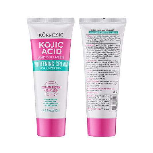 Korean Skin Care, Kojic Acid Skin Cream, Underarm Cream For Intimate Area, Private Parts, Knees, Elbows, Inner Thigh, Bikini Areas, Cream Quickly Absorb & Reduce Odor,Smoothing.