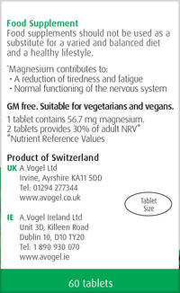 A.Vogel Menopause Support | For Perimenopause, Menopause & Postmenopause Symptoms | Menopause Supplement with Soy Isoflavones, Magnesium & Hibiscus | 60 Tablets