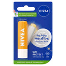 NIVEA Sun Protect Caring Lip Balm (4.8g), Lip Balm with Shea Butter and SPF 30, Protects Against UVA/UVB Rays with 24H Moisture, Lip Care