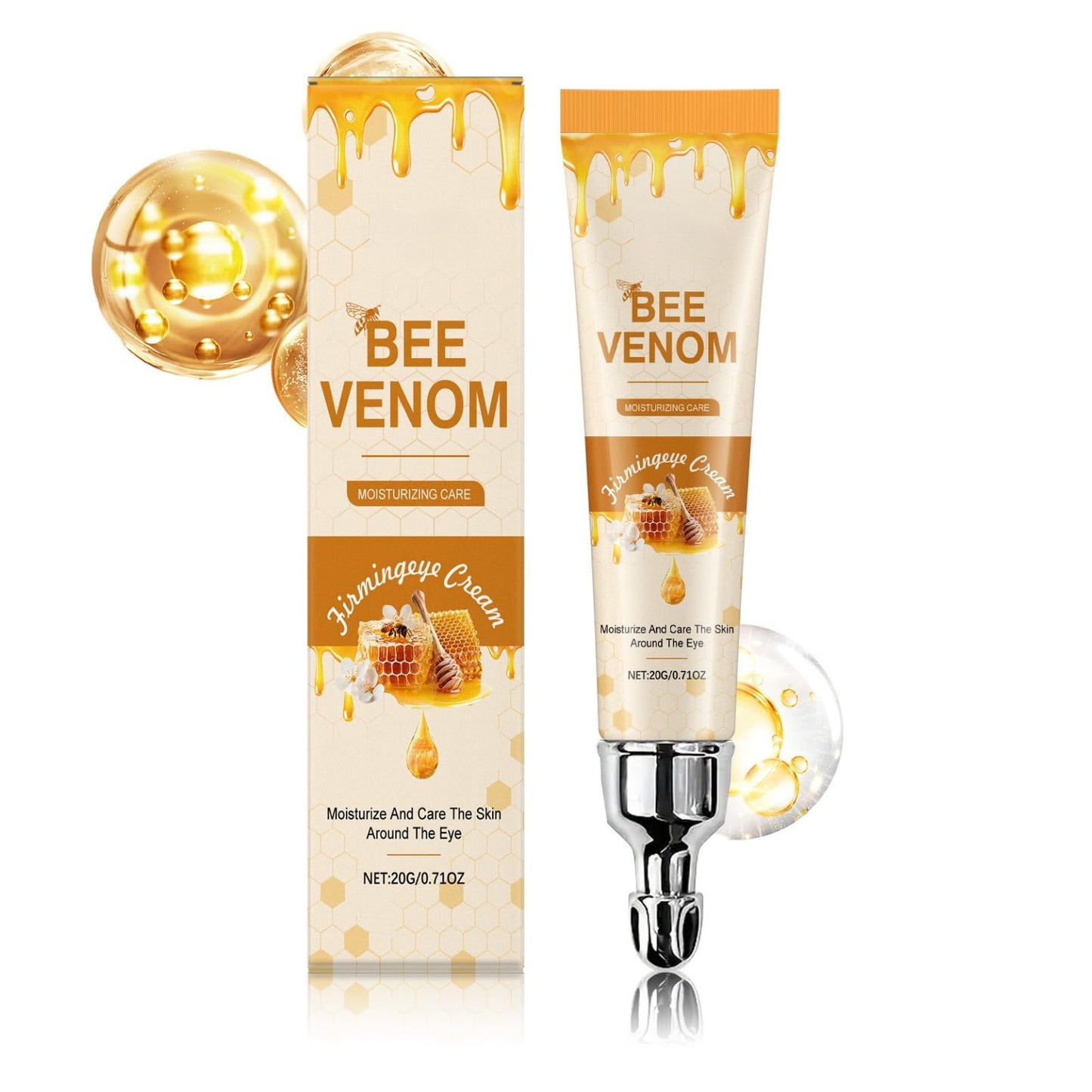 TBeautfave Bee Venom Anti-Wrinkle Cream, Anti-Wrinkle Moisturiser for Face and Neck