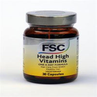 FSC Head High Hair Vitamins and Minerals - Pack of 30 Capsules