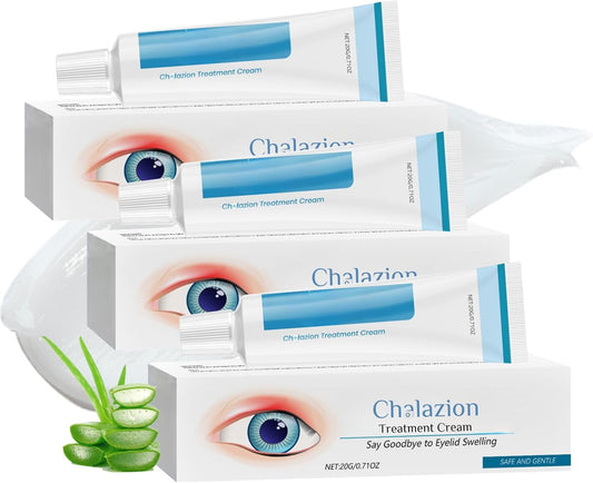 OKAQEE 3pcs Eyelid Cream For Blepharitis - Chalazion & Blepharitis Eye Care Cream - Stye Eye Treatment for Soothes, Protects, Repairs, Moisturises and Reduces Puffiness,Swelling,Dry Eyes,Cleanses Lashes