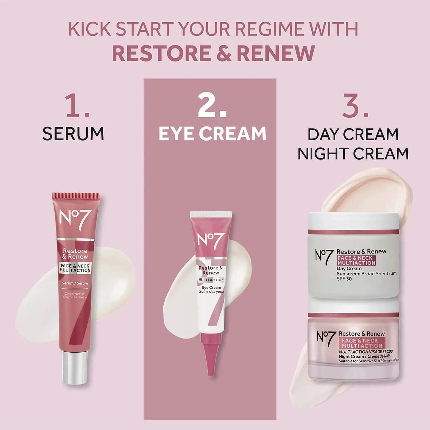 NO 7 Restore and Renew Eye Cream