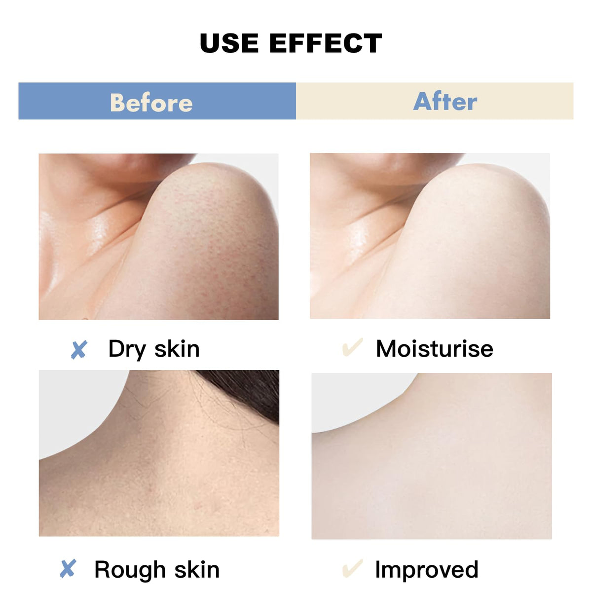 CTUBLIAUNX Aloe Vera Body Oil Moisturiser for Dry & Sensitive Skin