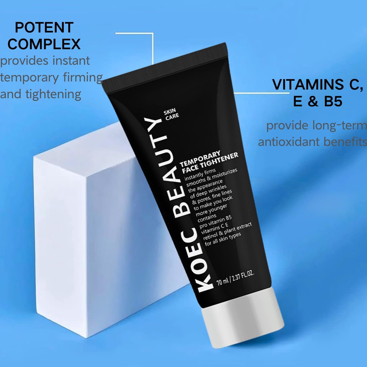 Instant Firmx Temporary Face Tightener, Skin Tightening Cream For Face, Face Tightening Cream, Anti Wrinkle Face Cream For Mature Skin, Firm & Smooth The Look Of Fine Lines, Reduces Sag & Dull