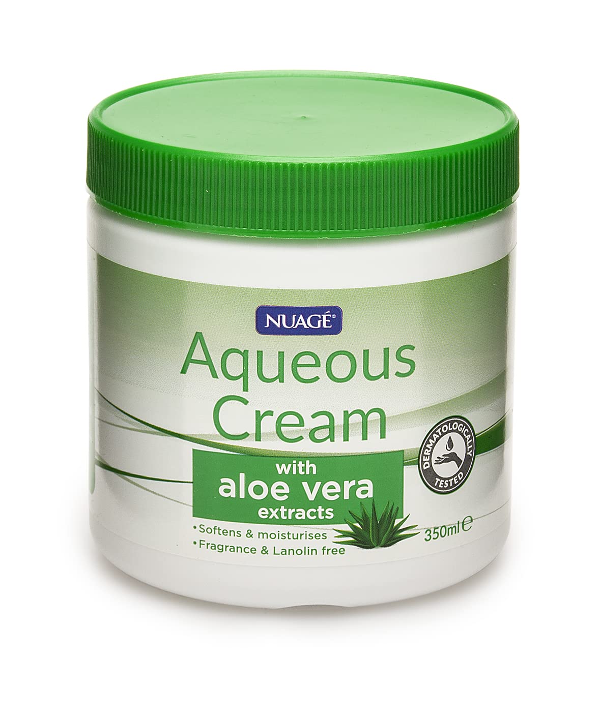 Nuage Aqueous Cream With Added Aloe Vera, 350Ml