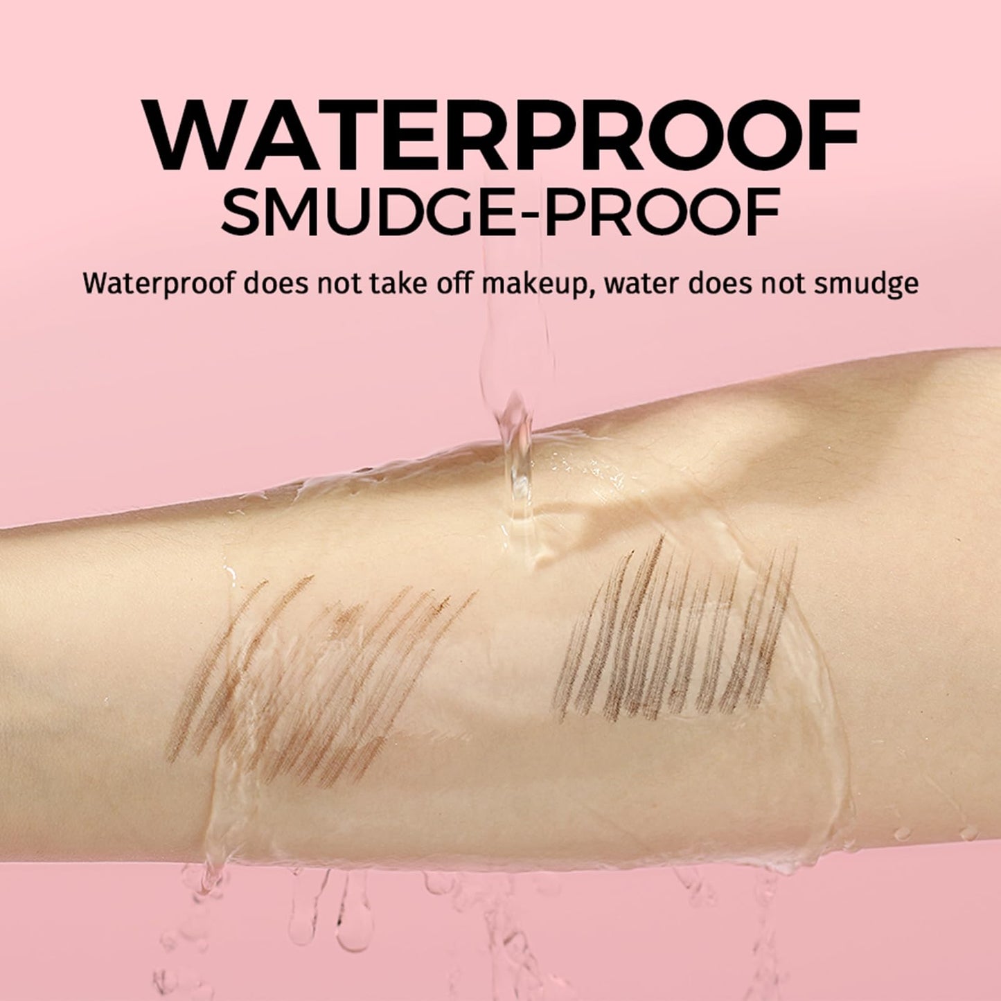 HERBINSOLS Microblading Eyebrow Pen - Natural Brow Pen - Easy To Color, Long Lasting, Quick Drying Eyebrow Tint Pencil - Waterproof, Smudge-Proof & Transfer-Proof Brow Pencil (03# Slate Brown)