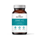 Neutrient Zinc Supplements - Bioactive Zinc Acetate with Added Vitamin C - Easy to Use Citrus Flavoured Lozenge