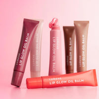 Lumene Lip Glow Oil Balm 10 ml, 100 Vegan, Wild crafted, Made in Finland (5 Raspberry)