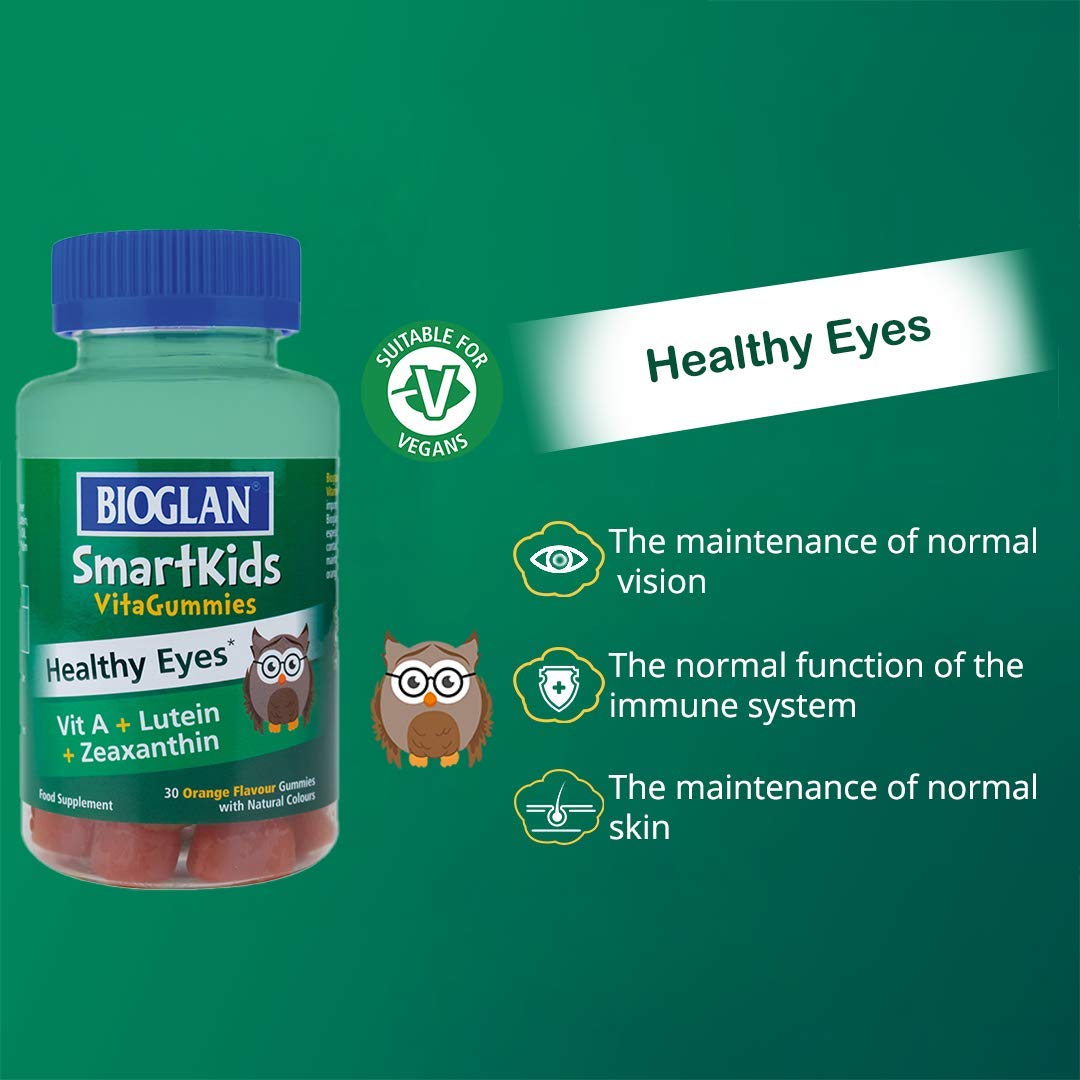 Bioglan Smartkids Healthy Eyes - 30 Orange Gummies