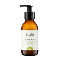 Fushi Organic Aloe Vera Gel for Face with Fermented Aloe & Frankincense - 150ml Cooling & Soothing Natural Skincare - Hydrating Face Moisturiser with Deep Sea Minerals for Acne, Burns & Redness