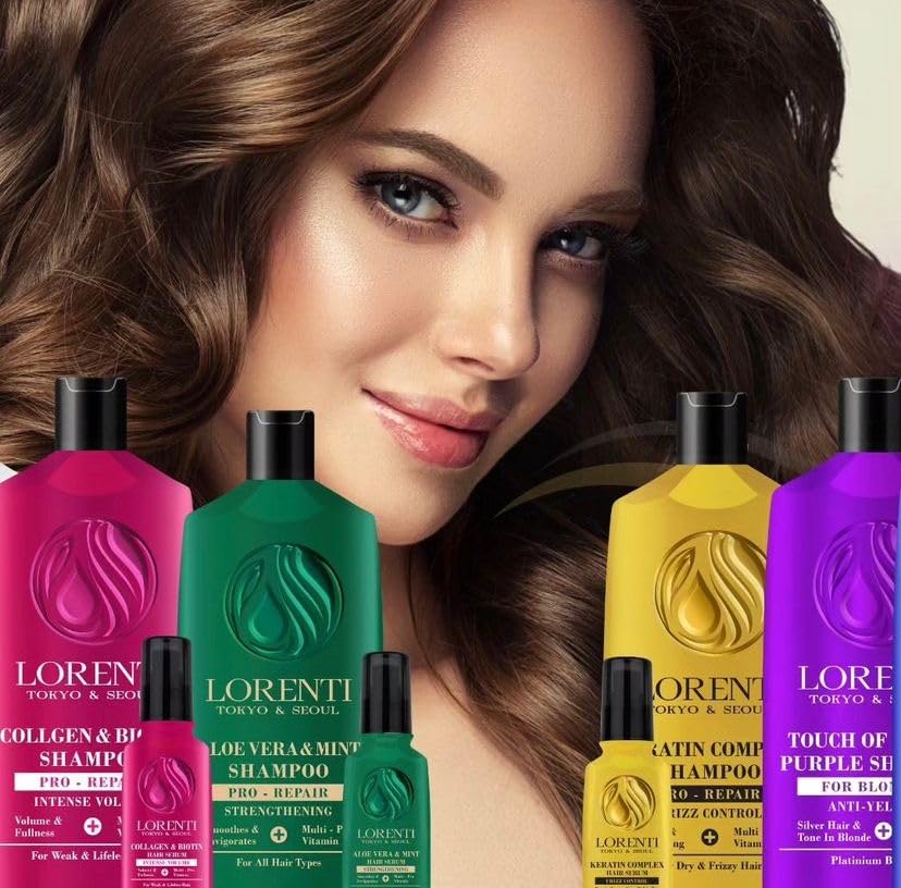 Lorenti Hair Serum | Hair Repair, Strengthening | Freeze-free Super Shinny | Keratin Oil 125ml