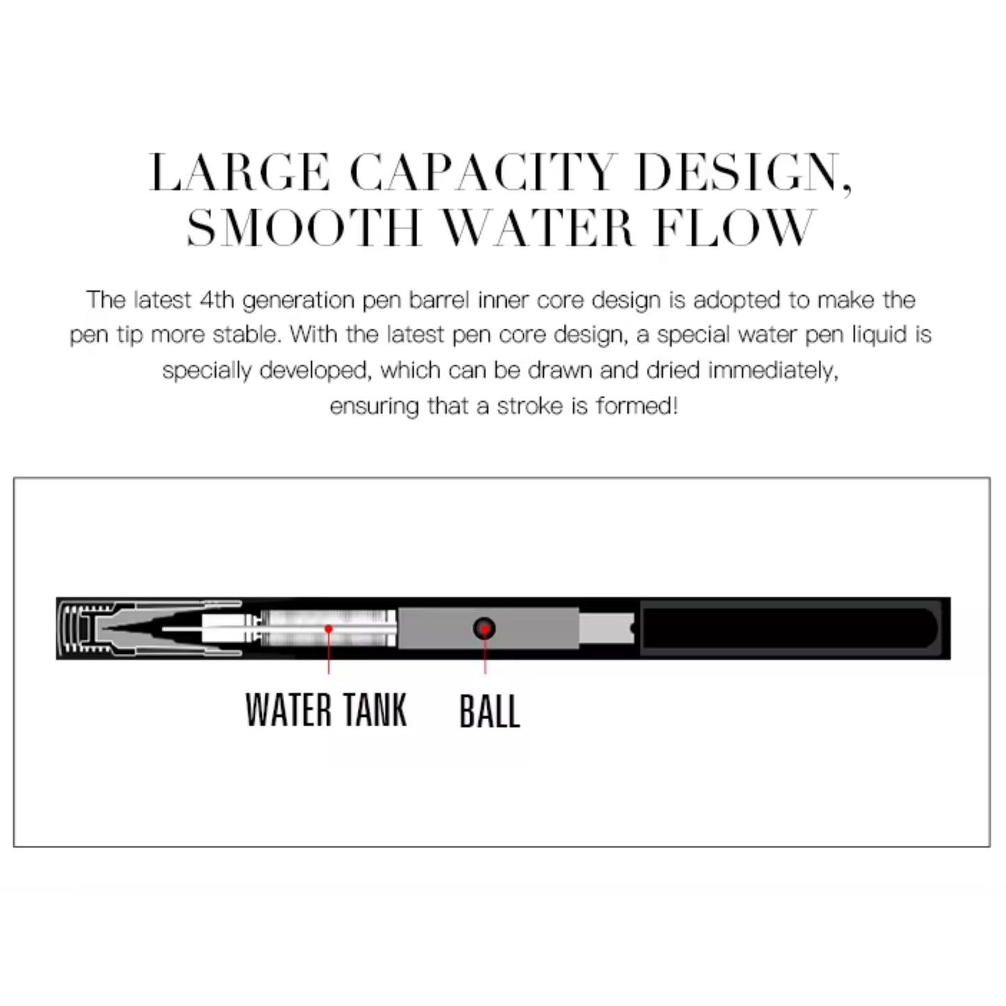 Generic Liquid Eye Liner, Easy To Use Eyeliner Pen, Waterproof and Smudge Proof, Longlasting Liner Stays On All Day & Night, Goes On Smoothl Without Smudging or Skipping (Dark Coffee)