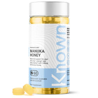 Manuka Honey Vitamin Gummies by Known Nutrition | Fight Illness, Tackle Tiredness and Boost Your Immunity | Suitable for Vegans (2 Pack)