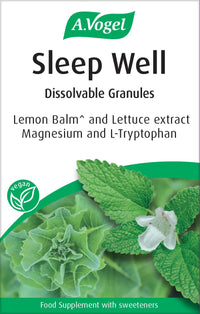 A.Vogel Sleep Well Dissolvable Granules | Sleep Supplement | Pour Directly into Mouth | Natural Orange Flavour | Extracts of Lemon Balm & Lettuce & Magnesium