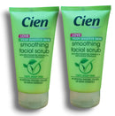 Generic 2x Cien - Lidl | Smoothing Facial Scrub - with Pro-vitamin B5, Vitamin E & Exfoliating Granules | 150mL Each