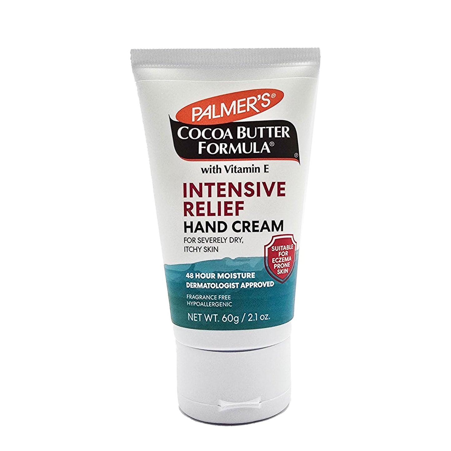 Generic Palmers Cocoa Butter Formula Intensive Relief Hand Cream, 60g, Fragrance-Free, Hypoallergenic, with Vitamin E