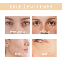 AHVKNU Skye Color Changing Magic Foundation,Colour Changing Foundation,SPF 15 Sun Protection,All Day Flawless Warm Skin Tone BB Cream Makeup Base Concealer,Self-Adjusting Shade for All Skin,30ml