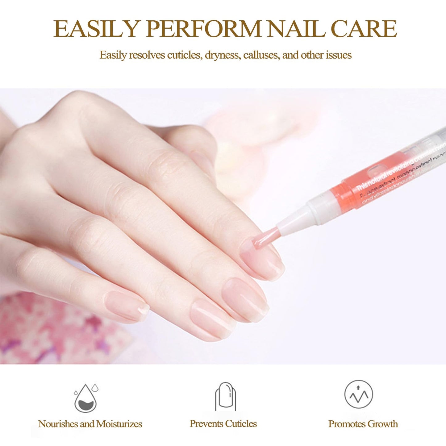 14Pcs Cuticle Oil Pen for Nails,Natural Ingredients Nail Nutrient Oil Pen for Nail Growth Care,Mixed Flavors Come With Soft Brush Nail Treatments Prevent Dry Cracking and Hangnails,Deep Nourishment