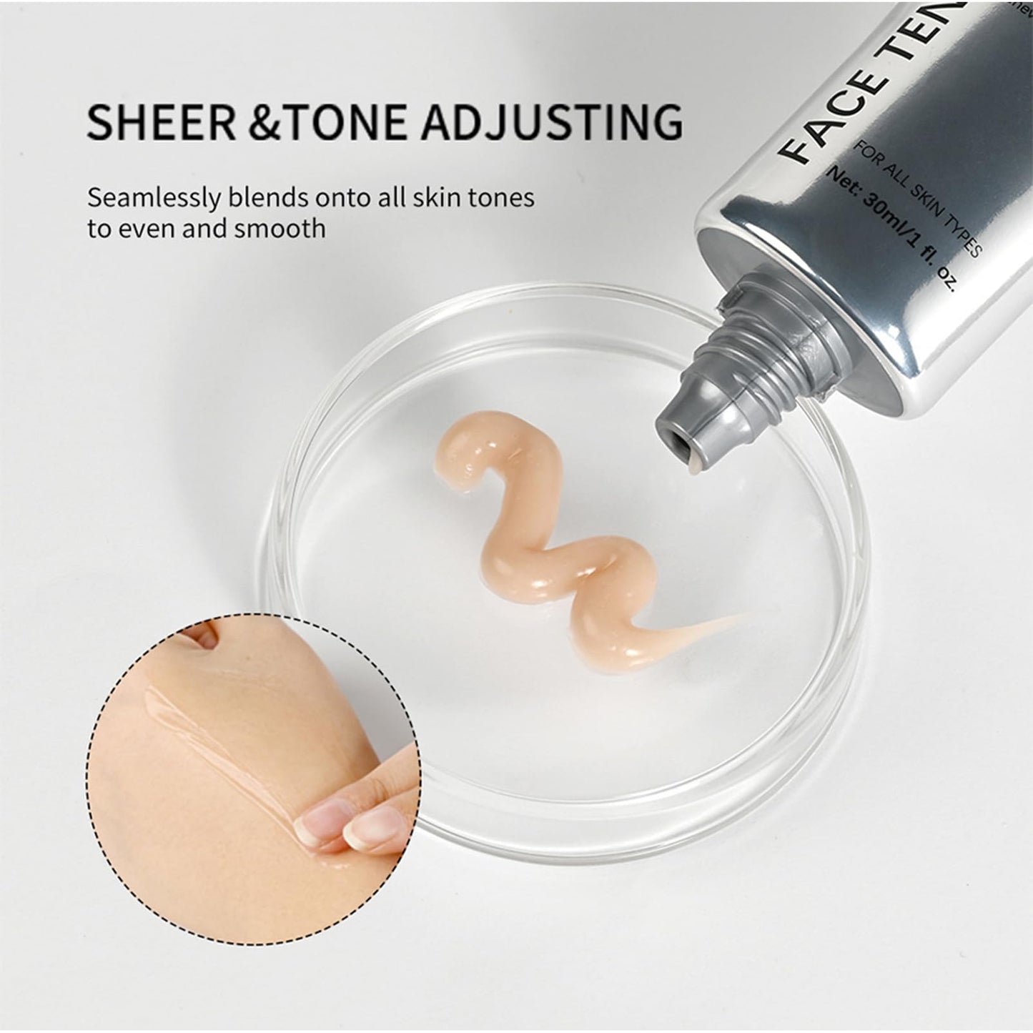 SHEBEEDO Face Primer, Instant Skin Tightener, Makeup Primer For Face,Makeup Powder Primer All Matte Oil Free Full Coverage Foundation Base Long Lasting Hydrating Smoothing Moisturizing Makeup Base