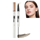 QinZiEn Eyebrow Pencil with Eyebrow Gel,2-In-1 Eyebro/w Pen and Brow Brush,Light Brown Eyeb/row Pencil,Waterproof Eyeb/row Pe/ncil,Eyebr/ow Filler,Long Lasting Brow Pe/n,Eyebr/ow P/en for Beginners