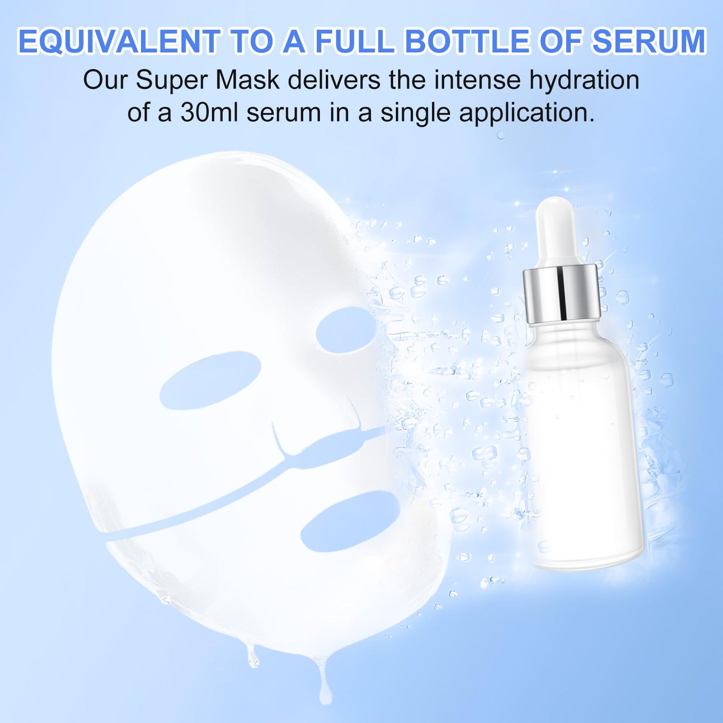 Deep Collagen Face Mask, Hydrating Overnight Hydrogel Mask, Hydrate, Pore Minimizing, Elasticity Improvement