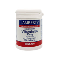 Lamberts LAMBERTS VITB6 50MG (PYRIDOXINE)100