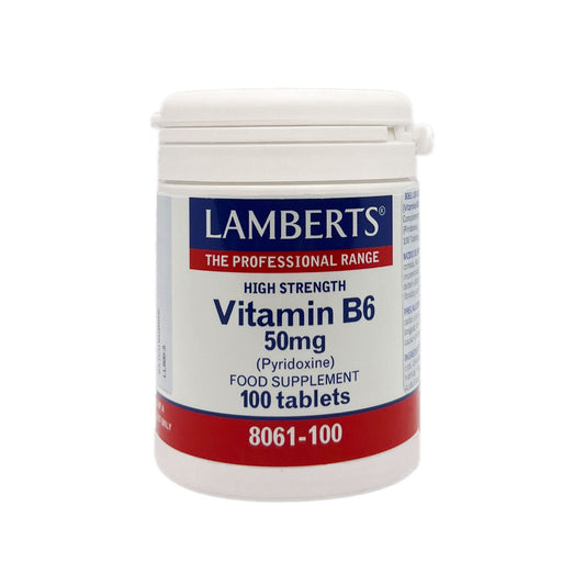 Lamberts LAMBERTS VITB6 50MG (PYRIDOXINE)100