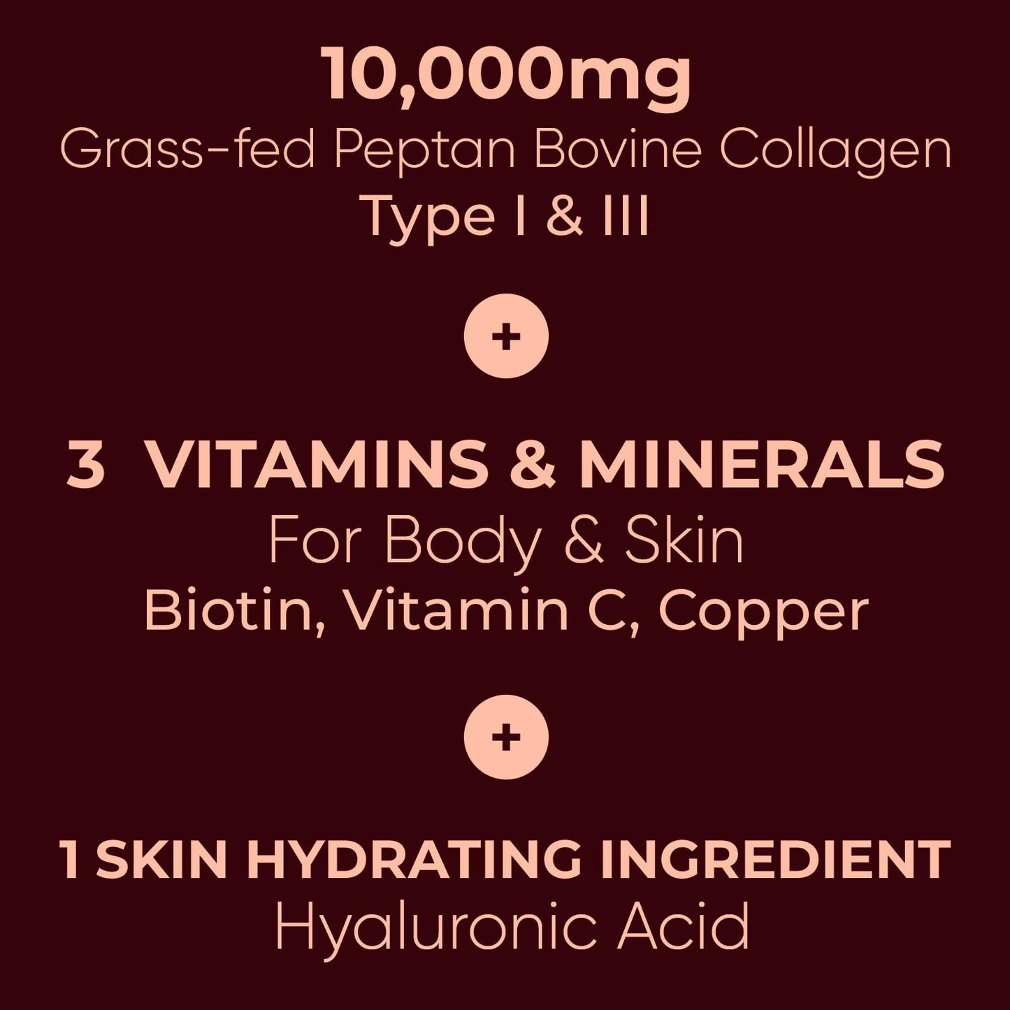 Inspiriko Bovine Collagen Powder for Women. Award Winning, 50 Servings, Hydrolyzed Collagen Supplements for Women with Hyaluronic Acid, Biotin & Vitamin C. EU Grass-Fed, Unflavoured 510g