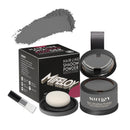 Mifeloy MIFELOY Root Cover Up Powder, Touch Up Hair Color for Grey, Roots Concealer for Beard Line Eyebrow, Instantly Coverage Dye for Thinning Grays Hairline, Shadow Conceals Hair Loss, Gray