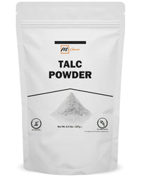 mGanna 100% Natural Talc Powder for Facial Make-up and Cosmetic formulations 0.5 LBS / 227 GMS