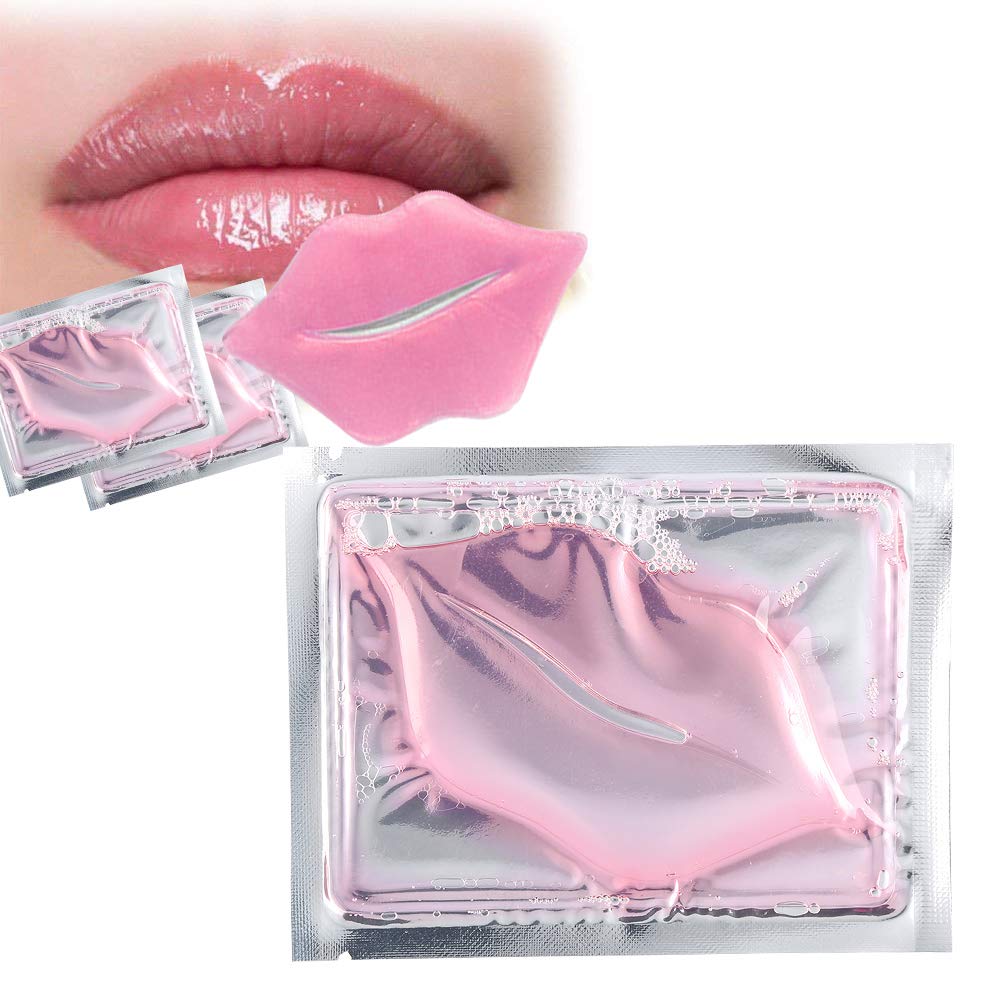 Lip Care Mask,15 Pcs Natural Collagen Beauty Exfoliating Lip Moisture Deep Hydration and Moisturizing Lip Refreshing Mask Free From Dryness and Dull Skin Charming and Beautiful